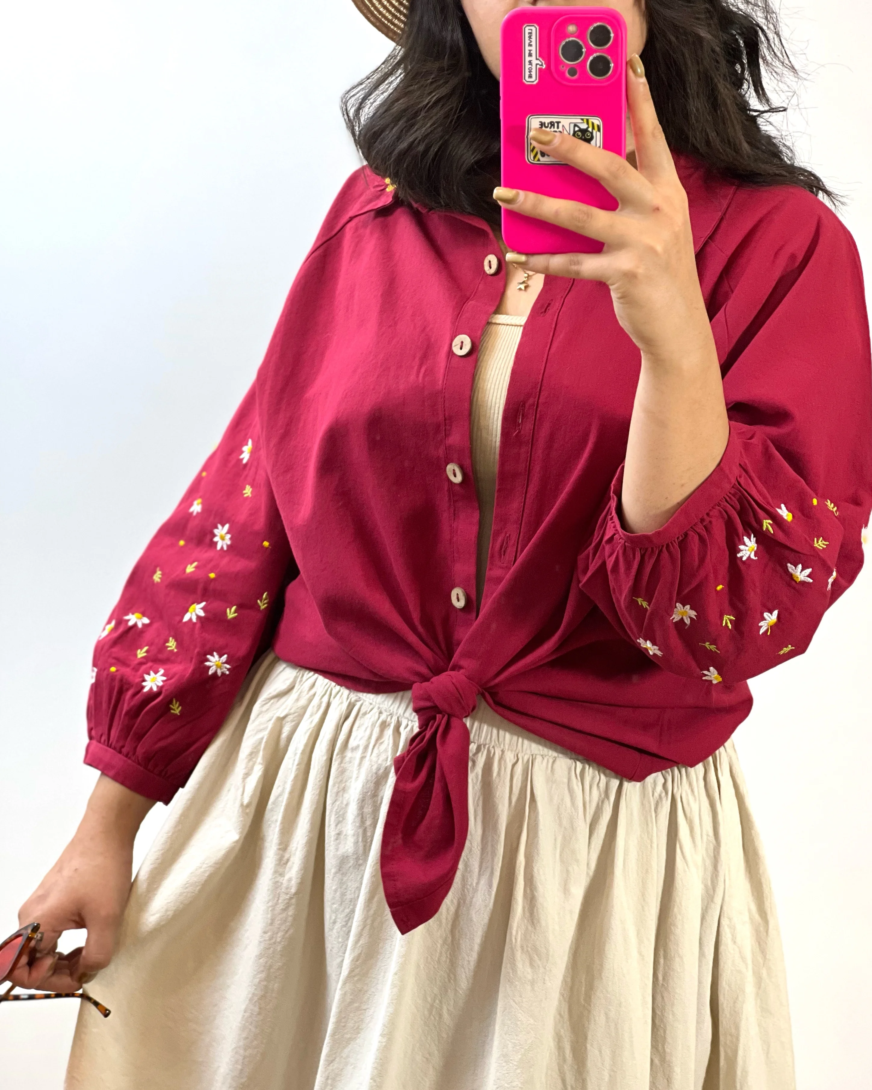شومیز بابونه